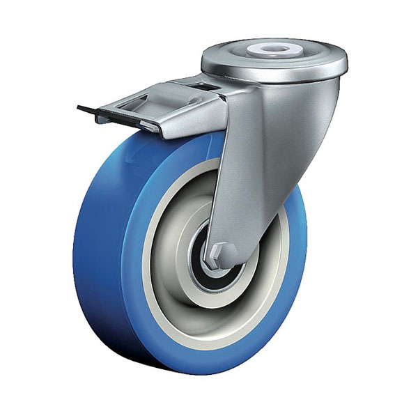 Swivel Castor With Total Lock Transport Series CR, Wheel PS